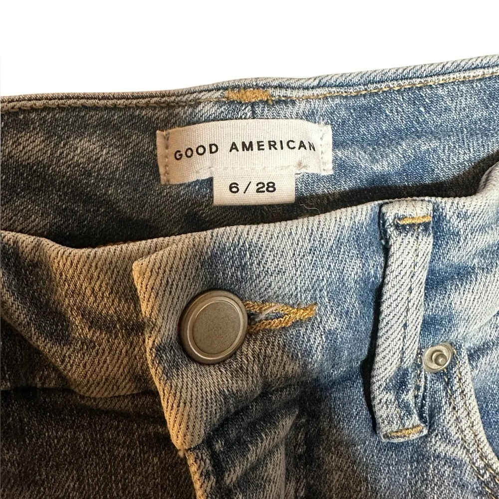 NWOT Good American Good Less‎ Straight Leg Jeans